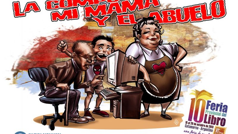 “La compu, mi mamá y el abuelo”