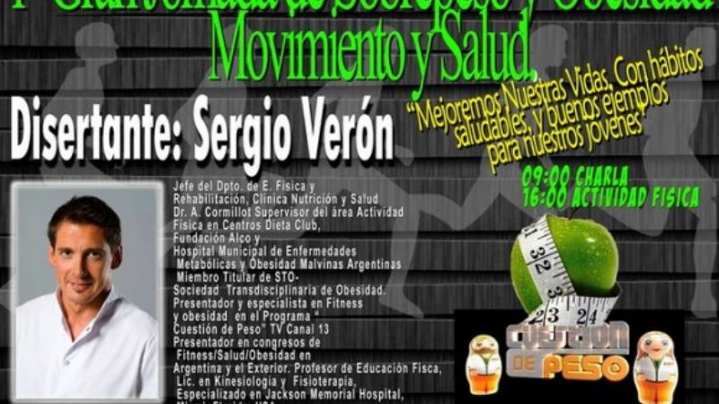 Santamarianos participarán de jornada de sobrepeso y obesidad 