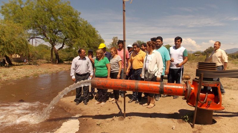 Nuevo pozo de agua potable para Chumbicha