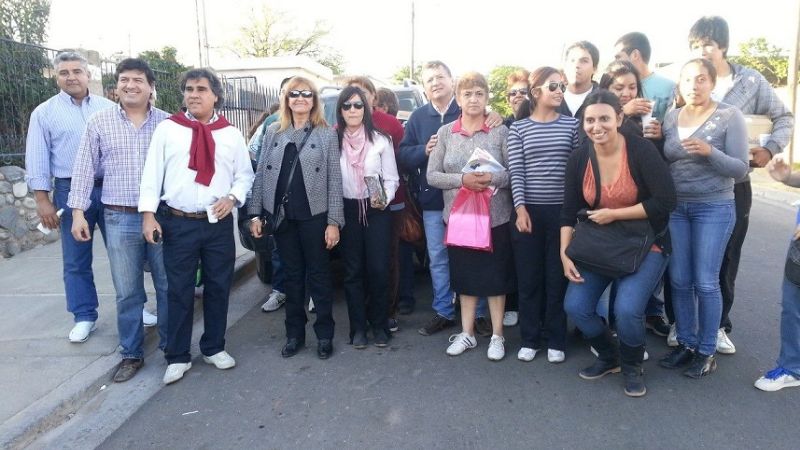 Se cruzaron fuerzas políticas en el Bº San Ramón