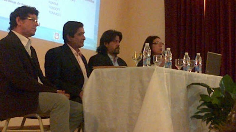 Ariza participó de la presentación de líneas de financiamiento