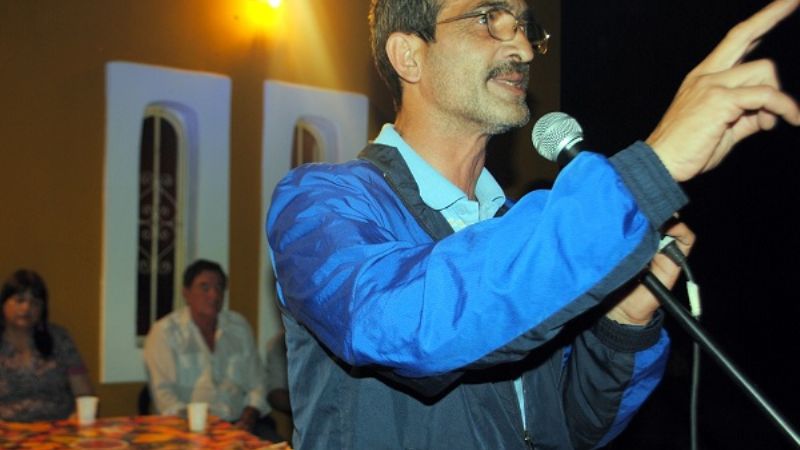 Moreta y Barros en acto del FPV en Valle Viejo