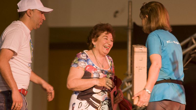 Las madres celebraron su día con música y muchos regalos