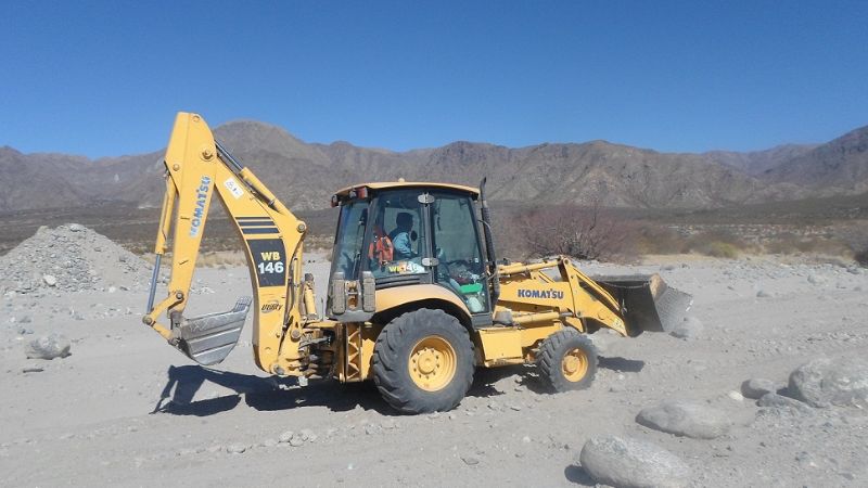 La obra del sifón ya está en ejecución