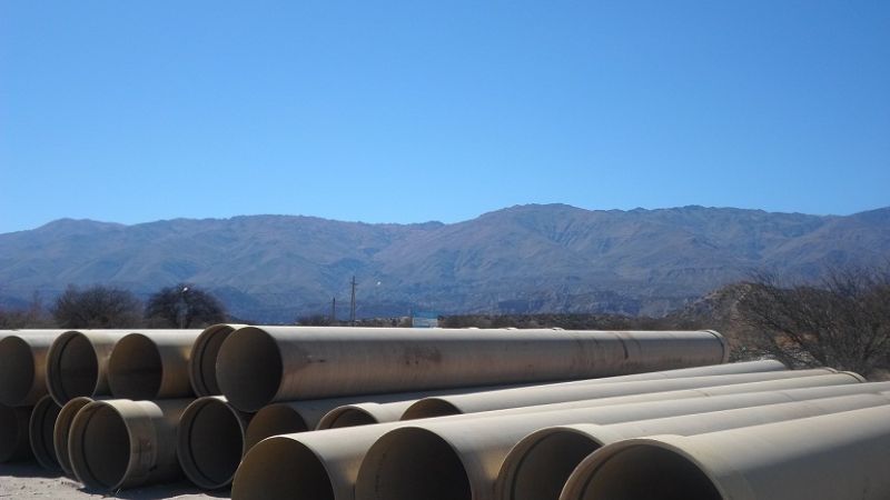 La obra del sifón ya está en ejecución