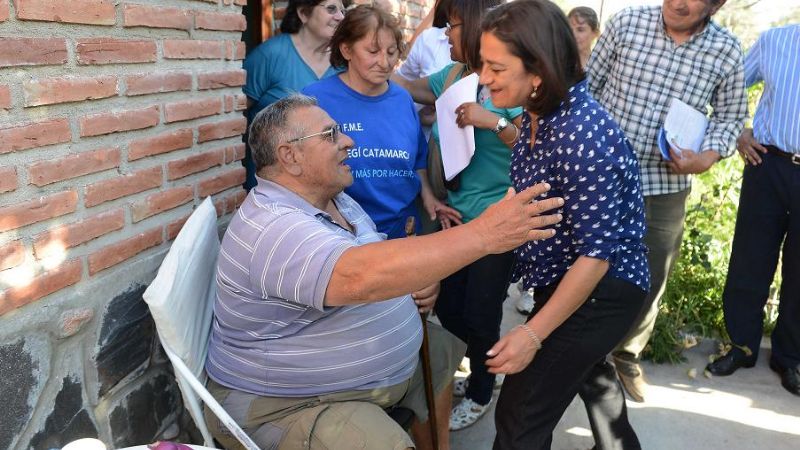 La Gobernadora caminó por Collagasta