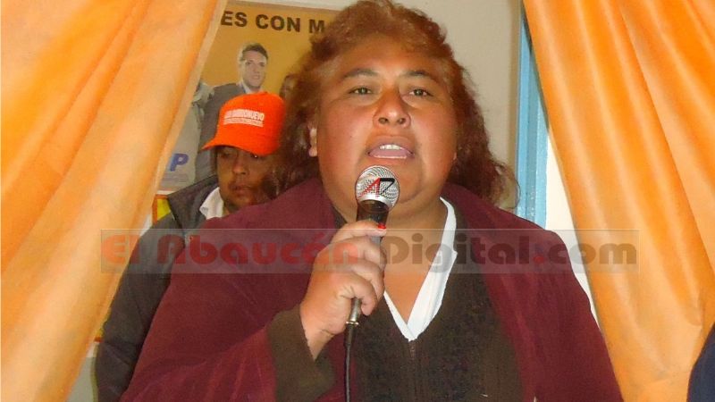 Candidata de Barrionuevo denunció que fue agredida verbalmente
