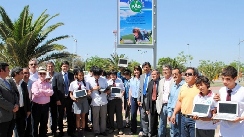“tdecrecer” el WiFi gratuito del Parque de los Niños
