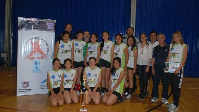 Belén y La Paz, campeones en voley Sub 13