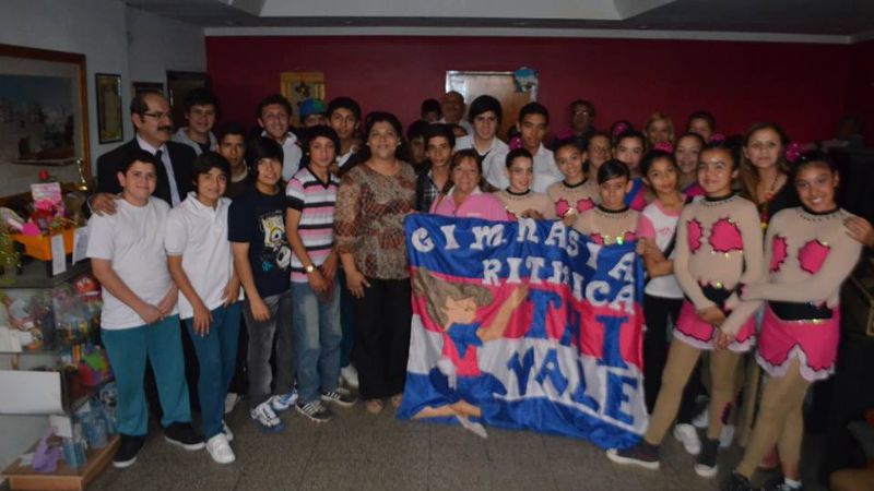 Soria recibió a la delegación a los Juegos Evita