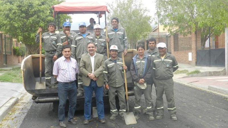 Culminó el asfaltado en la zona Oeste de ciudad