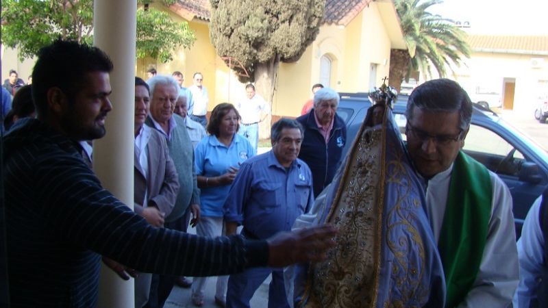 La Virgen del Valle visitó el Distrito Catamarca de Vialidad Nacional