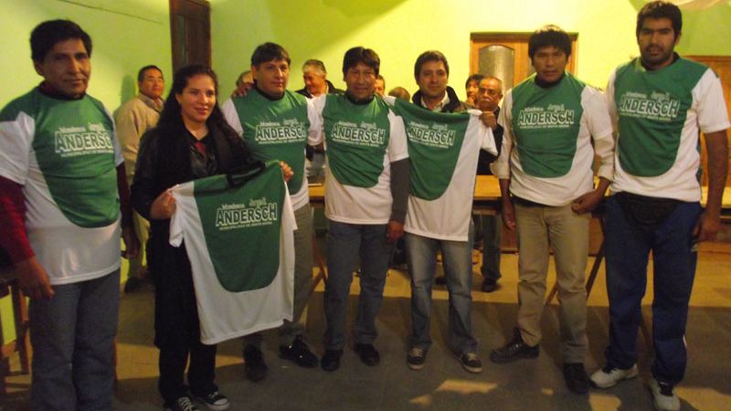 Andersch subsidió con 200 mil pesos a productores 