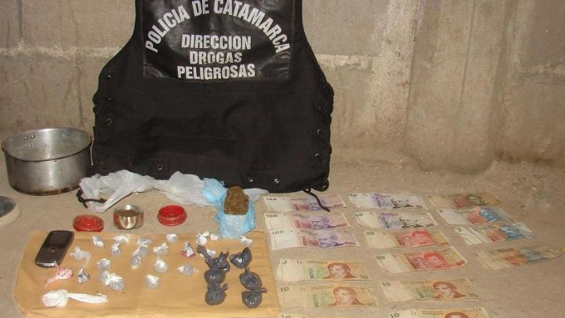 Secuestran importante cantidad de marihuana y cocaína