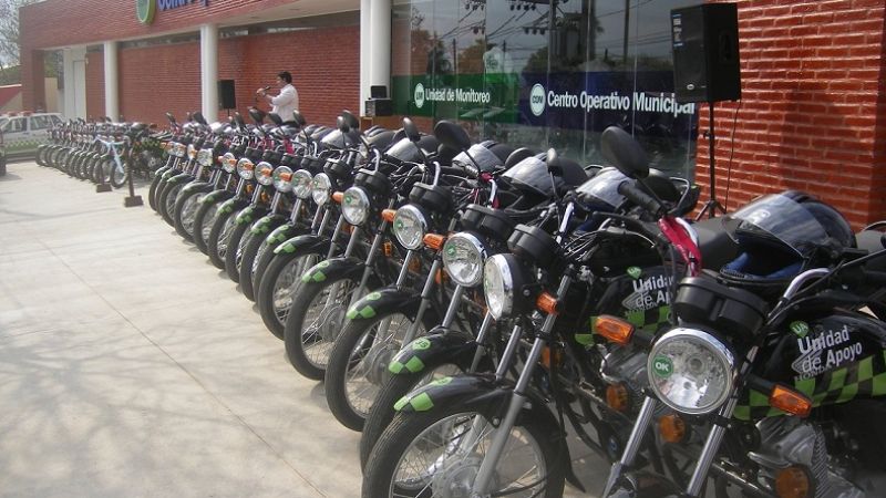 La Guardia Urbana patrulla las calles en acciones preventivas