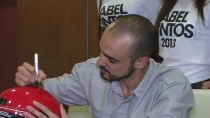 Abel Pintos se sumó a la campaña “Respetarnos es saber llegar”