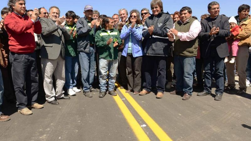 Corpacci inauguró nuevo tramo de la Ruta 36 en Villa Vil