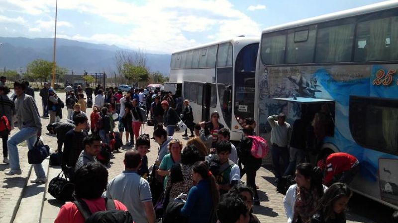 Regresaron estudiantes que visitaron Tecnópolis