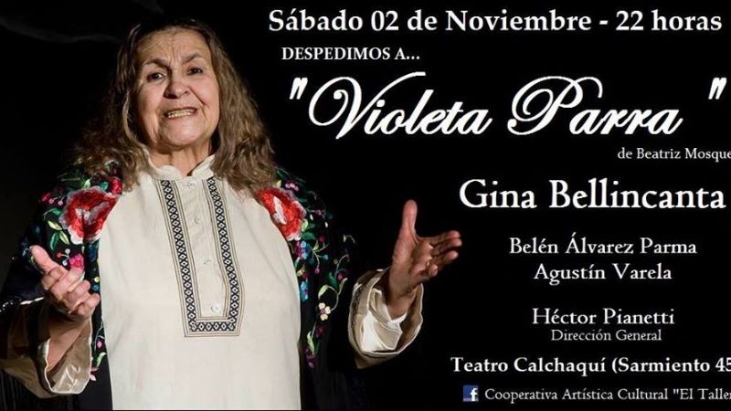"Violeta Parra" cierra el telón