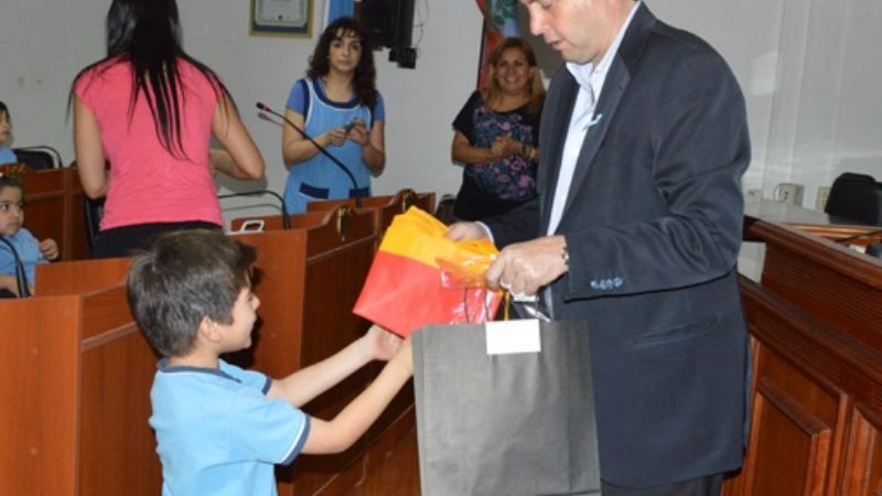 Alumnos de Jardín de Infantes visitaron el Palacio Legislativo