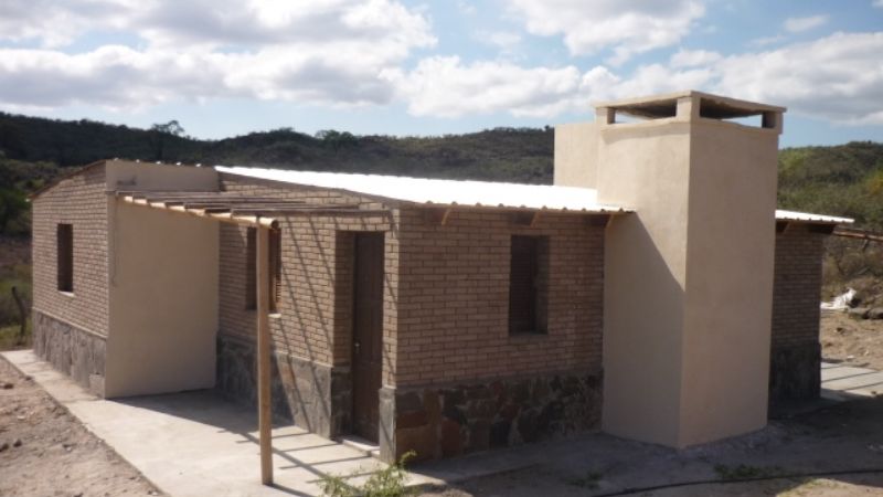 Las primeras 5 viviendas rurales se encuentran listas