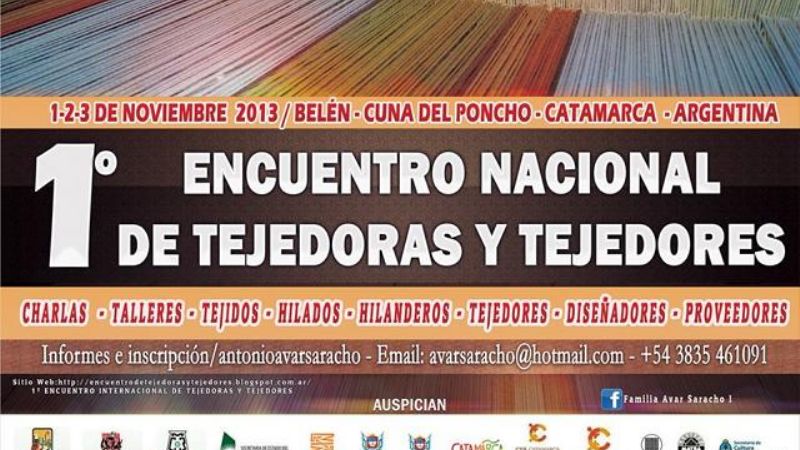 Belén recibe el 1º Encuentro Internacional de Tejedoras y Tejedores