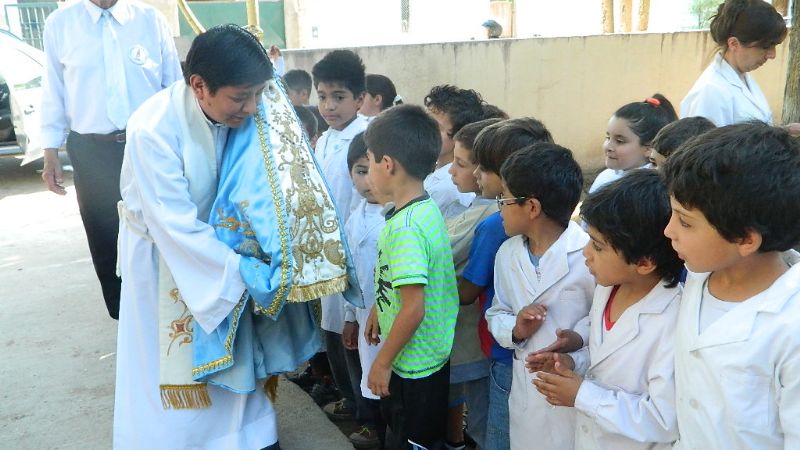 La Virgen del Valle en Pozo El Mistol y en Salud