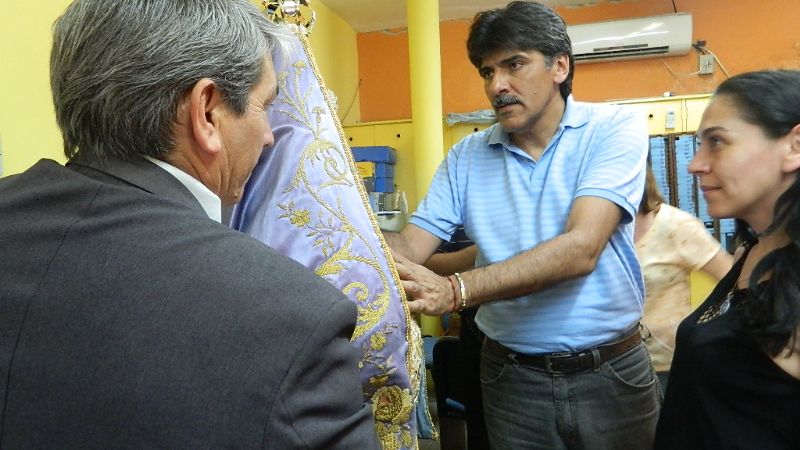 La Virgen del Valle en Pozo El Mistol y en Salud