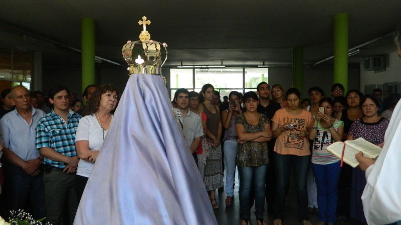 La Virgen del Valle en Pozo El Mistol y en Salud