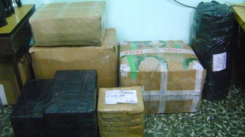 Secuestran mercadería de contrabando