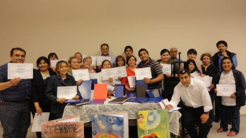 Se llevó a cabo un nuevo Curso-taller sobre Encuadernación