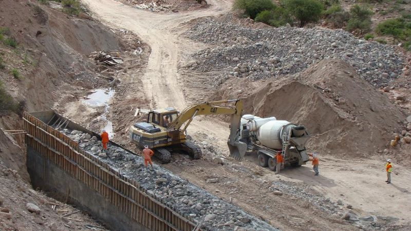 Se reinicia la obra El Eje – Río Las Cuevas