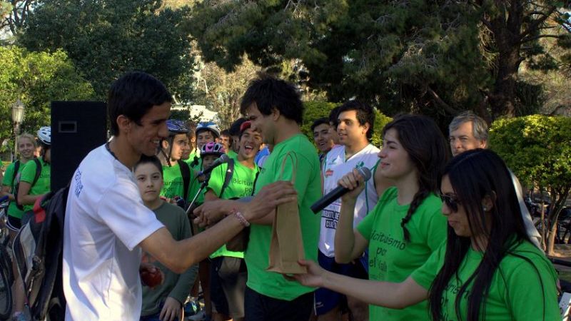 Exitoso “Biciturismo por el valle” con más de 400 ciclistas