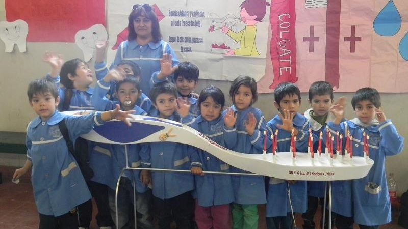 Exitosa Expo Bucal con la participación  de 700 chicos