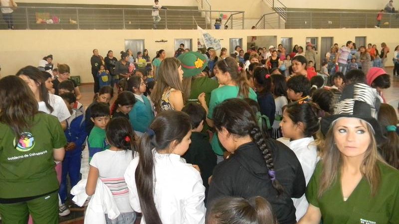 Exitosa Expo Bucal con la participación  de 700 chicos