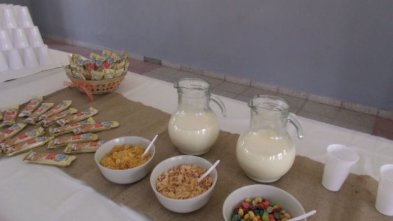 Programa alimentario en escuelas de Pomán