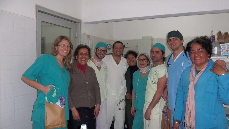 Médicos de Buenos Aires controlaron cirugías realizadas en Belén