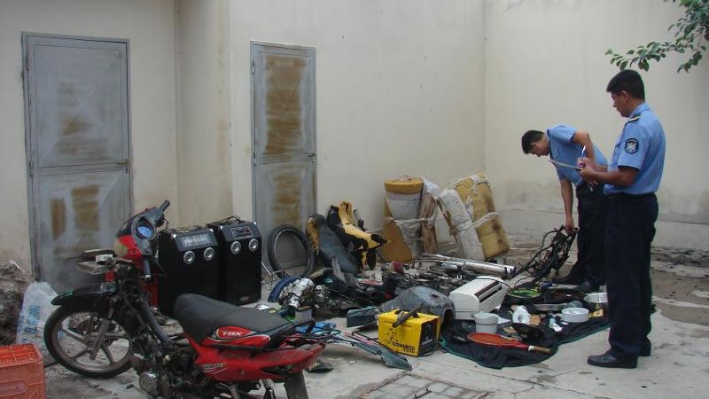 Recuperan motopartes y elementos robados en FME