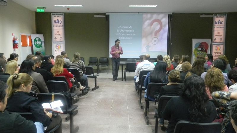 Capacitaron en prevención del consumo de sustancias