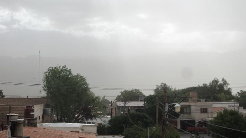 Fuerte viento hizo destrozos el domingo en Santa María