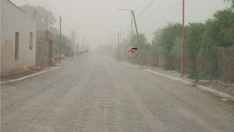 Ráfagas de hasta 80 km/h causaron inconvenientes en Fiambalá