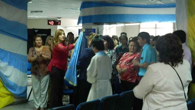 La Virgen del Valle visitó Rentas provincial y la posta del barrio Apolo  