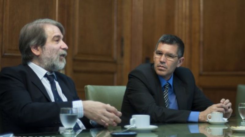 La Gobernadora se reunió con  Gils Carbó