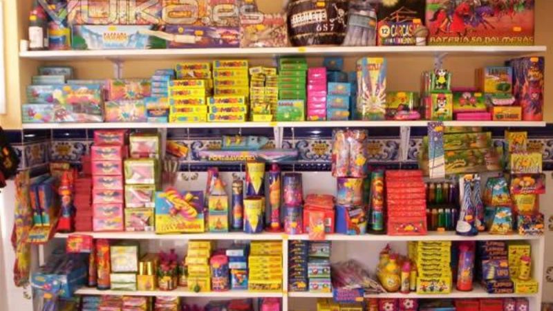 Control para la venta de pirotecnia en Valle Viejo