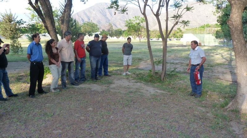 Jóvenes se capacitaron sobre seguridad e higiene