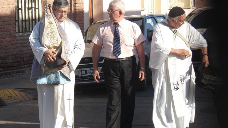 La Virgen del Valle visitó la Jefatura de Policía