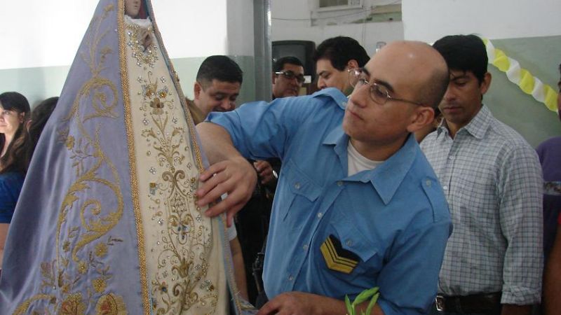 La Virgen del Valle visitó la Jefatura de Policía