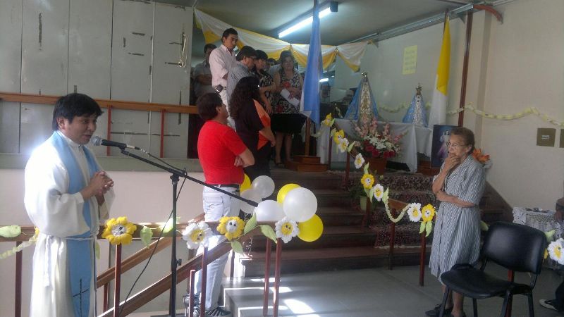 La Imagen de la Virgen del Valle visitó Catastro