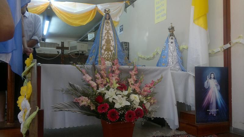 La Imagen de la Virgen del Valle visitó Catastro