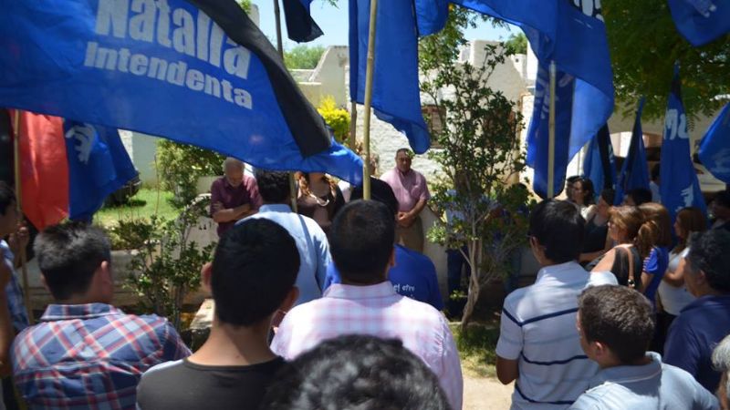 Banderazo del Movimiento Evita por Armando “Bombón” Mercado